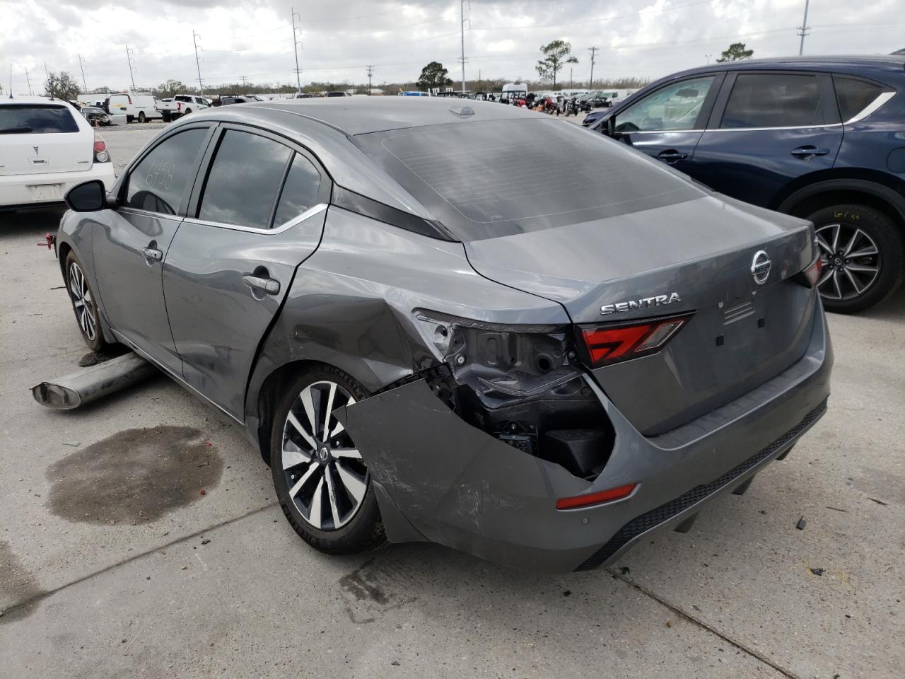 Photo 3 from auction – 2021 NISSAN SENTRA SV with VIN 3N1AB8CV2MY330516