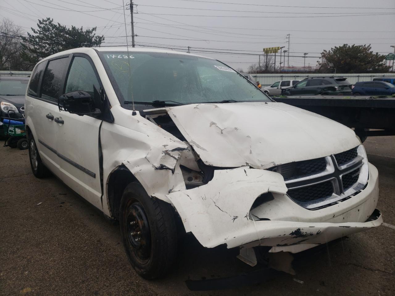 DODGE GRAND CARA 2011 with VIN 2D4RN1AG6BR791897 - Photo from auction