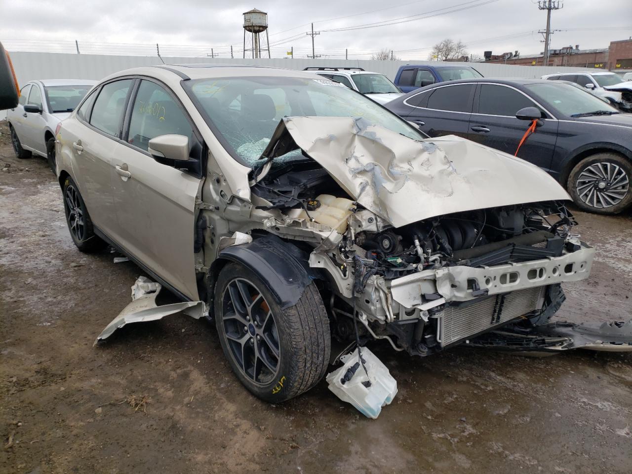 FORD FOCUS SEL 2018 with VIN 1FADP3H27JL309183 - Photo from auction