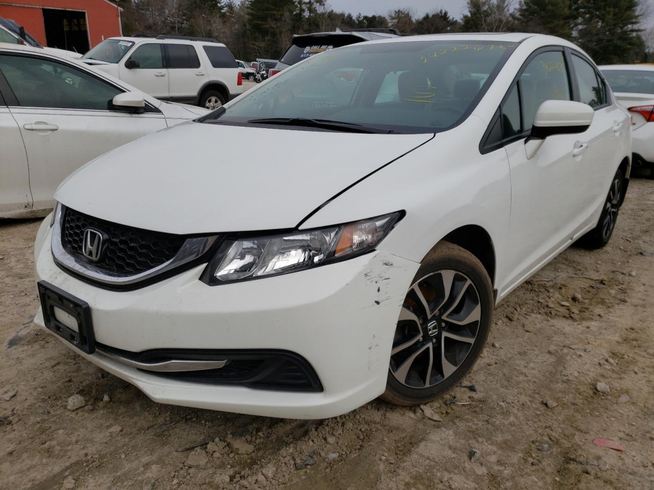 Photo 2 from auction – 2014 HONDA CIVIC EX with VIN 19XFB2F83EE070698