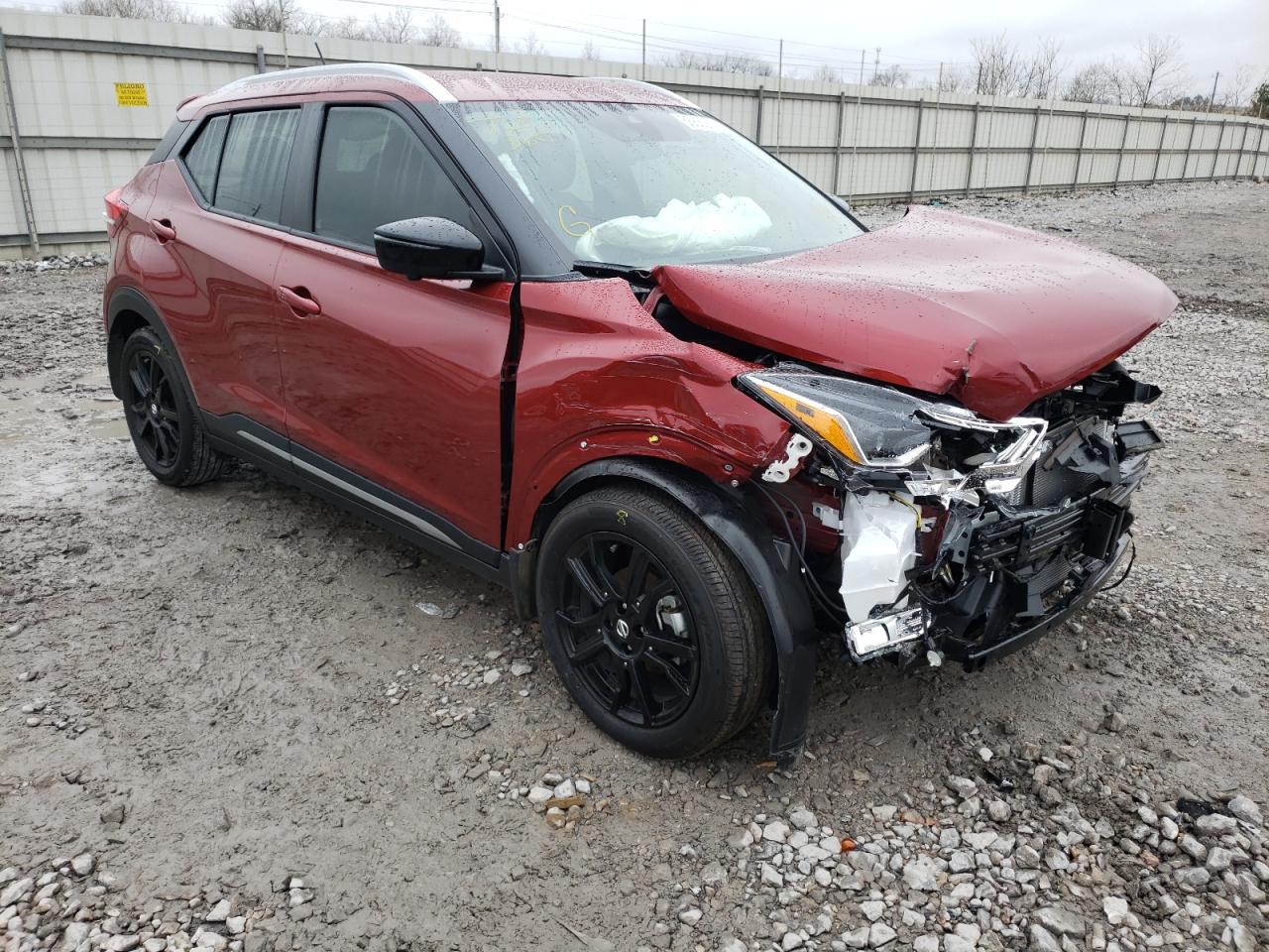 NISSAN KICKS SR 2020 with VIN 3N1CP5DVXLL571968 - Photo from auction