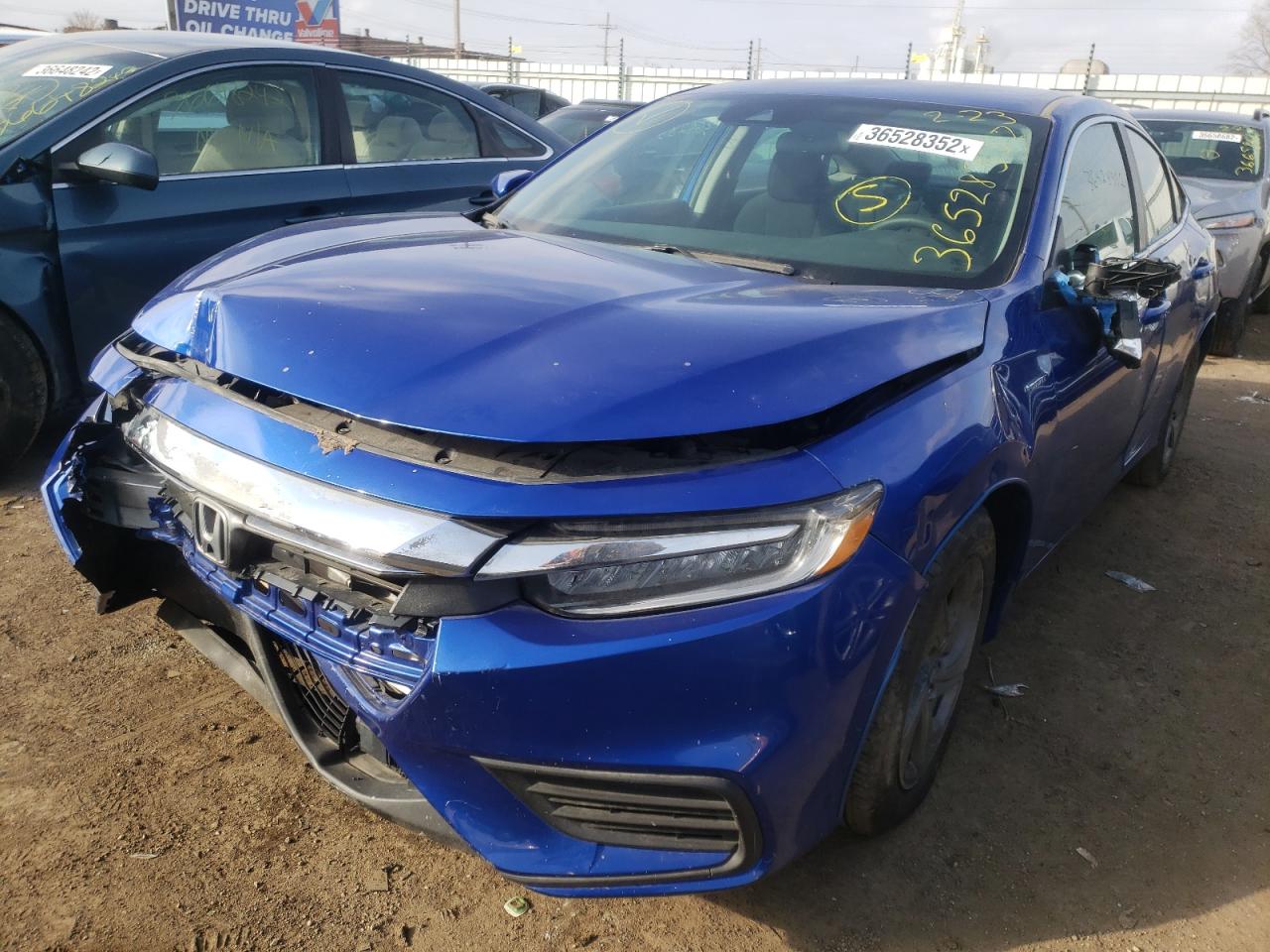 Photo 2 from auction – 2020 HONDA INSIGHT EX with VIN 19XZE4F53LE012173