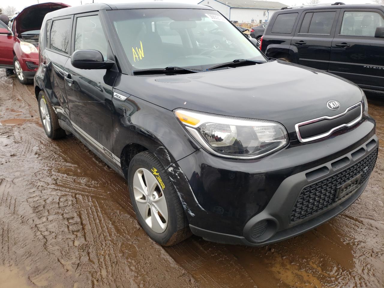 KIA SOUL 2016 with VIN KNDJN2A26G7828167 - Photo from auction