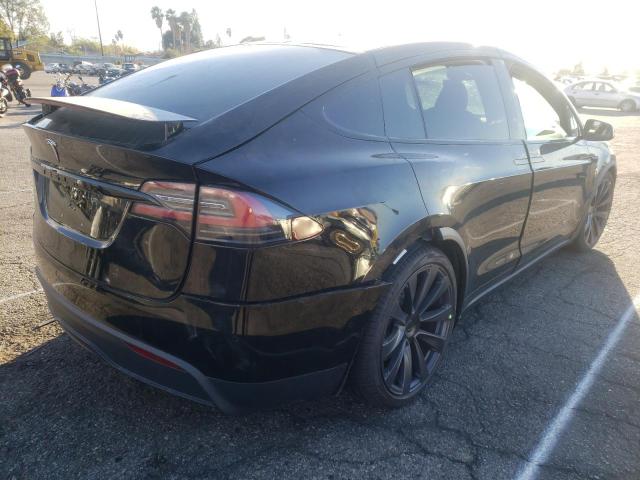 Photo 4 from auction – 2022 TESLA MODEL X with VIN 7SAXCBE51NF329405