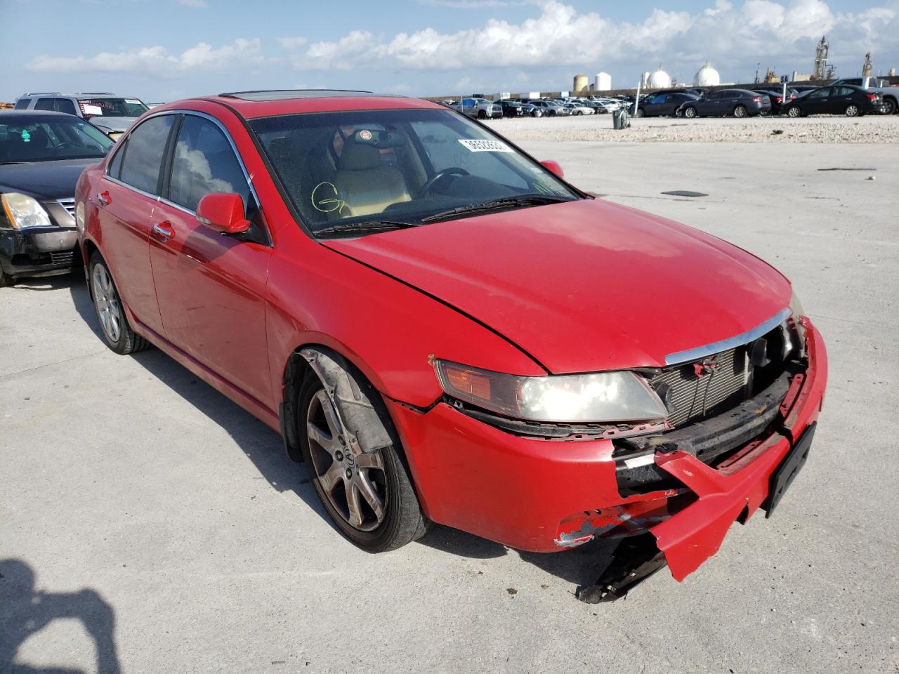 ACURA TSX 2005 with VIN JH4CL96875C032650 - Photo from auction