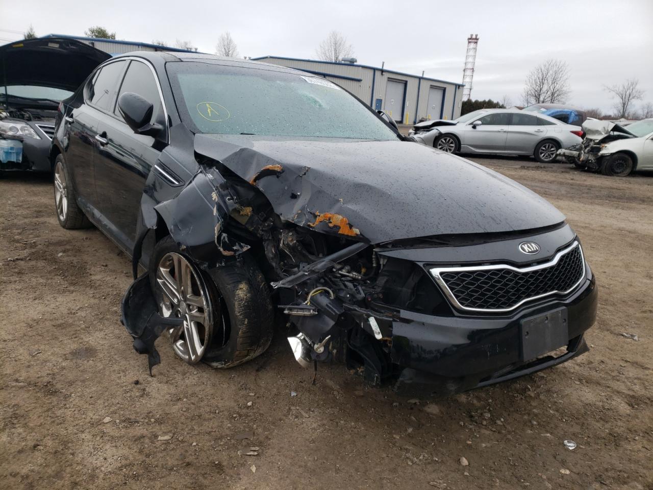 KIA OPTIMA SX 2013 with VIN 5XXGR4A63DG120913 - Photo from auction