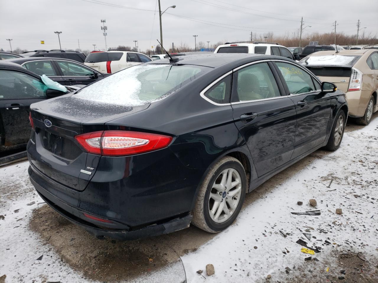 Photo 4 from auction – 2014 FORD FUSION SE with VIN 3FA6P0HD8ER368128