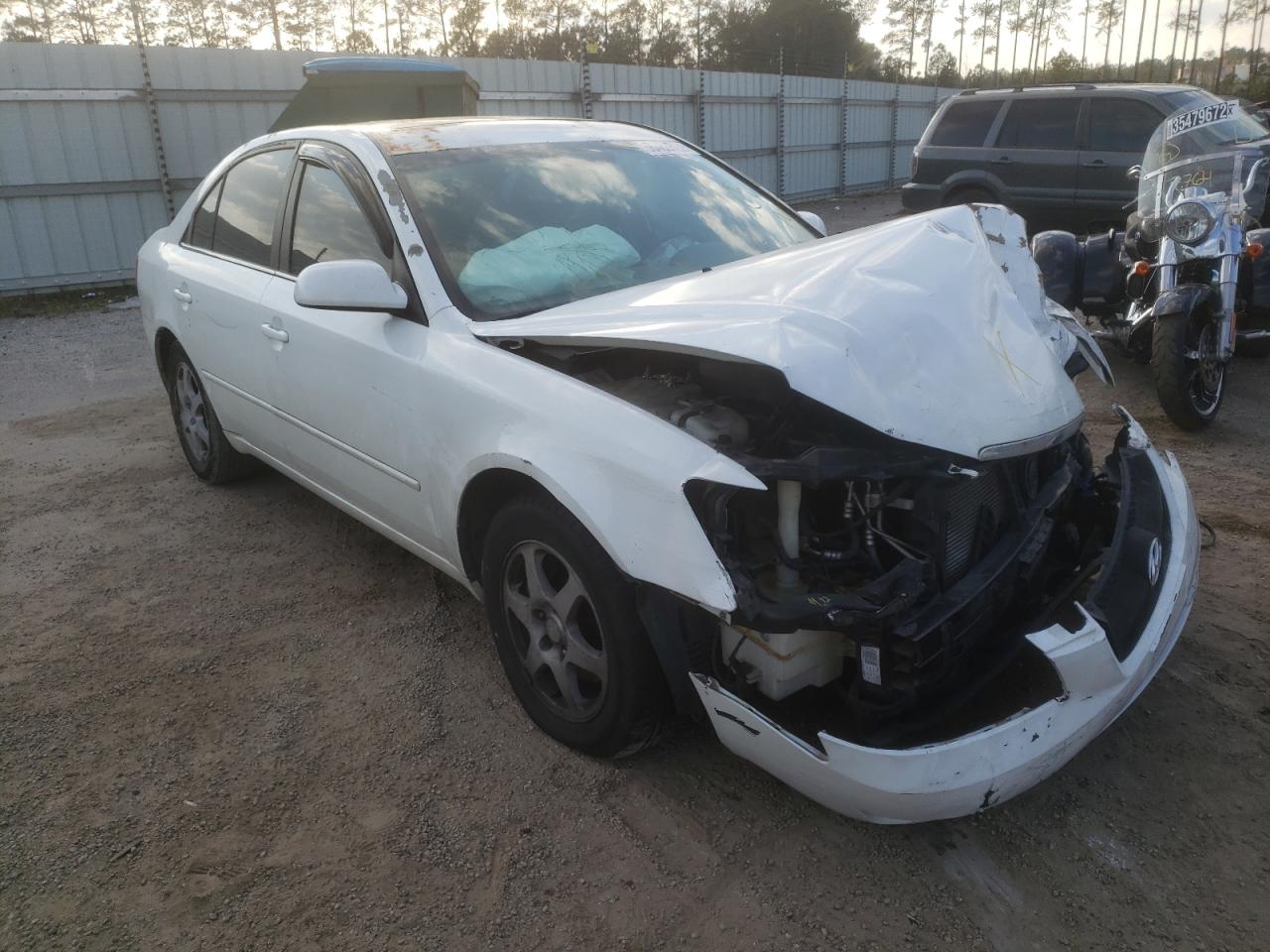 Photo 1 from auction – 2007 HYUNDAI SONATA SE with VIN 5NPEU46F87H167281