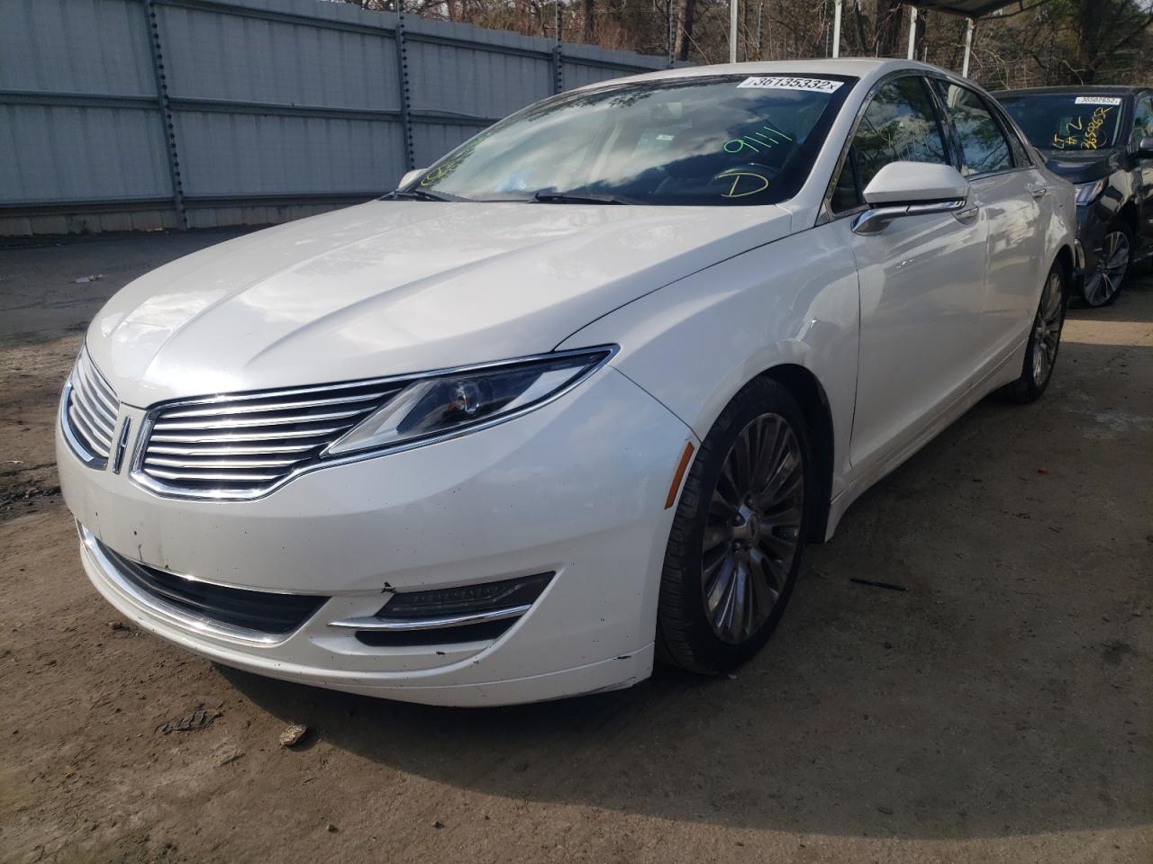 Photo 2 from auction – 2015 LINCOLN MKZ with VIN 3LN6L2J98FR616639