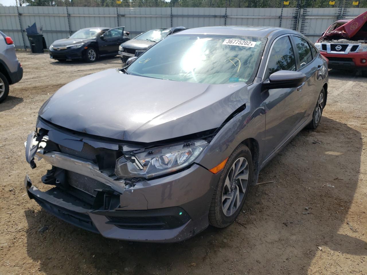 Photo 2 from auction – 2017 HONDA CIVIC EX with VIN 19XFC2F77HE026163