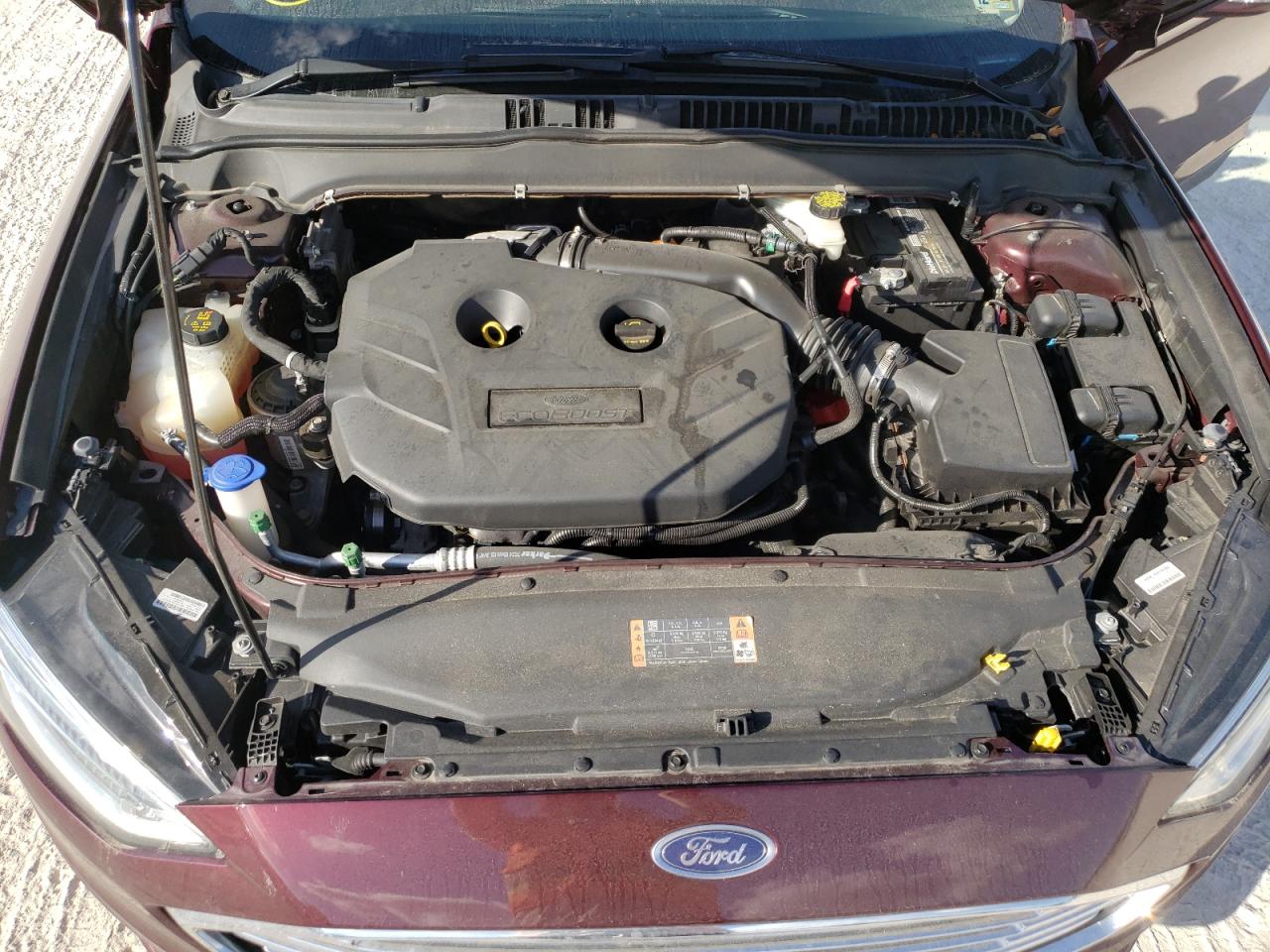 Photo 7 from auction – 2017 FORD FUSION SE with VIN 3FA6P0T90HR249044