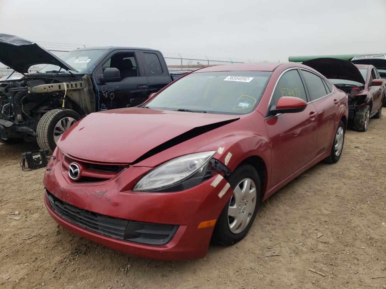 Photo 2 from auction – 2009 MAZDA 6 I with VIN 1YVHP81A595M12915