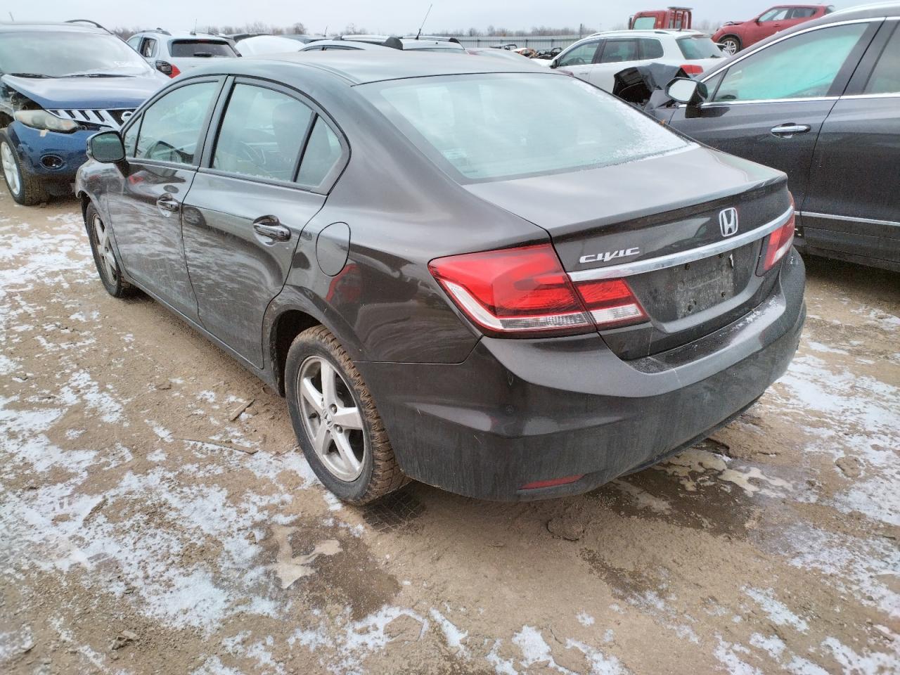 Photo 3 from auction – 2013 HONDA CIVIC LX with VIN 2HGFB2F54DH564014