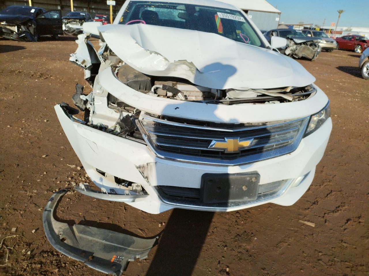 Photo 9 from auction – 2017 CHEVROLET IMPALA LT with VIN 2G1105SA1H9121704