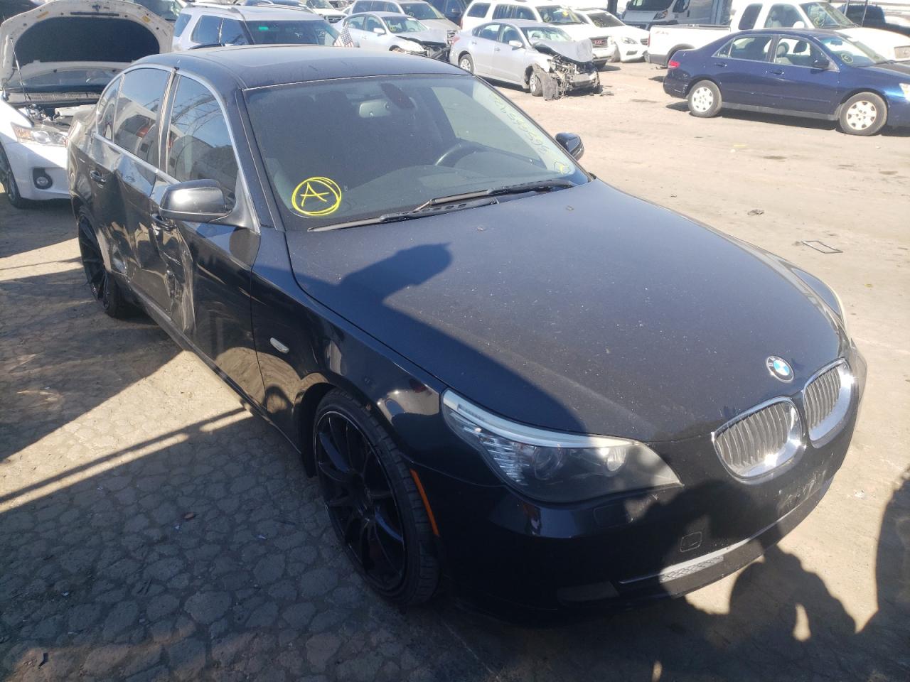 BMW 535 I 2010 with VIN WBANW1C51AC166588 - Photo from auction