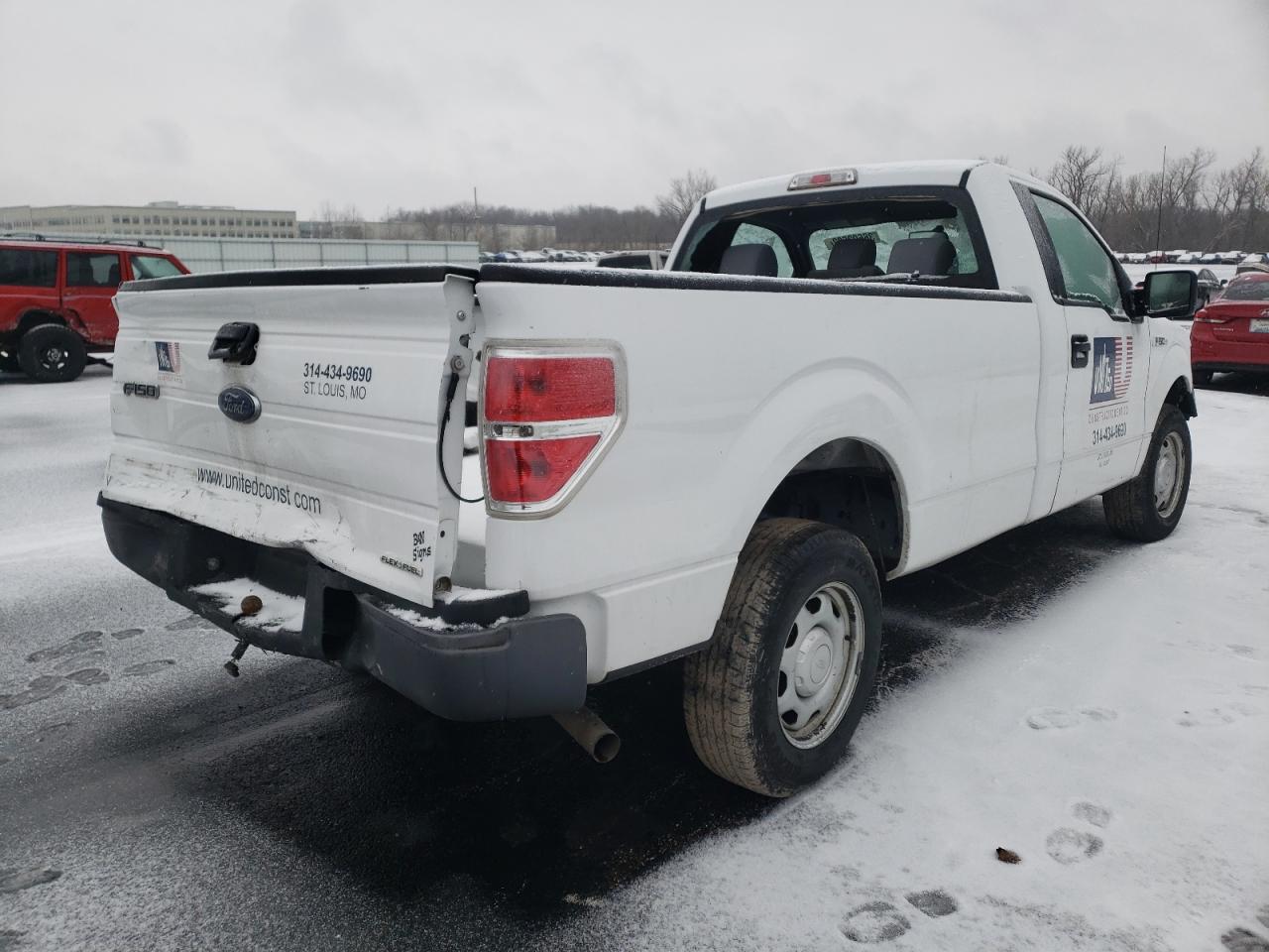 Photo 4 from auction – 2014 FORD F150 with VIN 1FTMF1CM8EKG48069