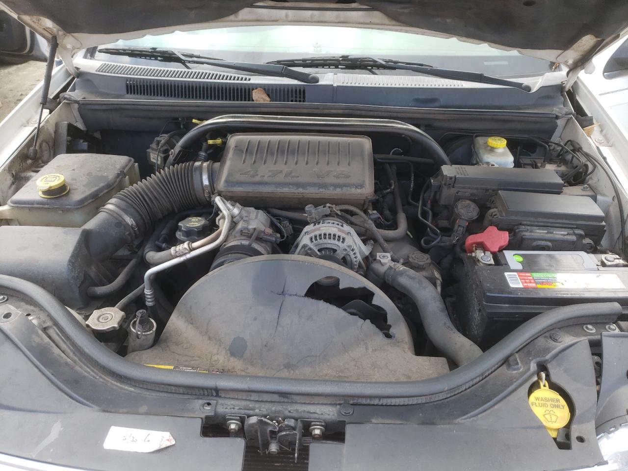 Photo 7 from auction – 2005 JEEP GRAND CHER with VIN 1J4HS58N65C580252
