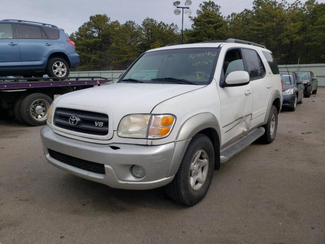 Photo 2 from auction – 2002 TOYOTA SEQUOIA with VIN 5TDBT44A72S133767