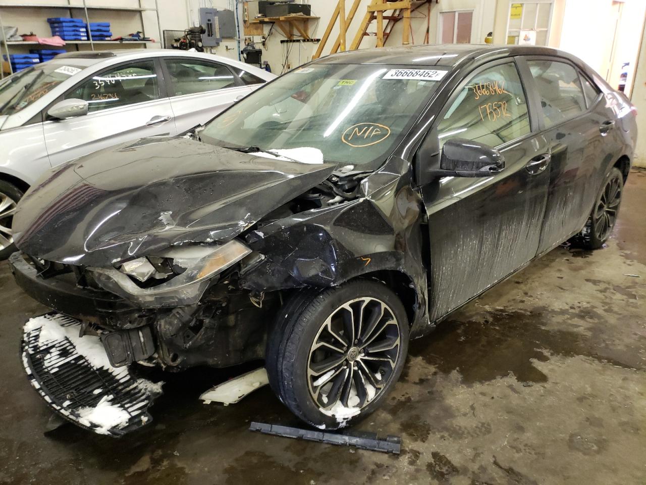 Photo 2 from auction – 2015 TOYOTA COROLLA L with VIN 2T1BURHE8FC461138