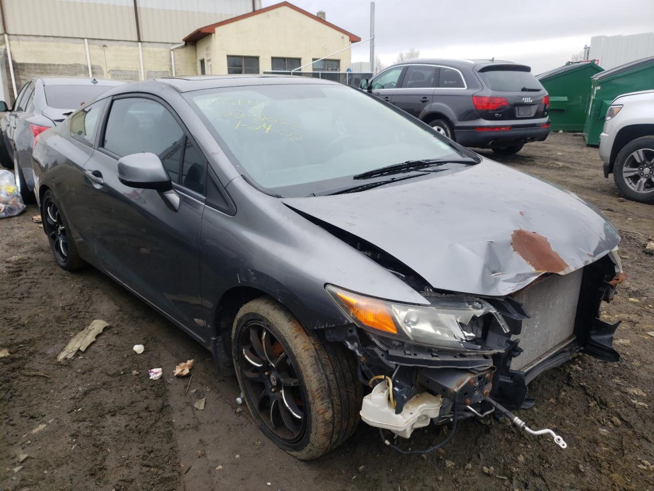 HONDA CIVIC EXL 2012 with VIN 2HGFG3B18CH506271 - Photo from auction