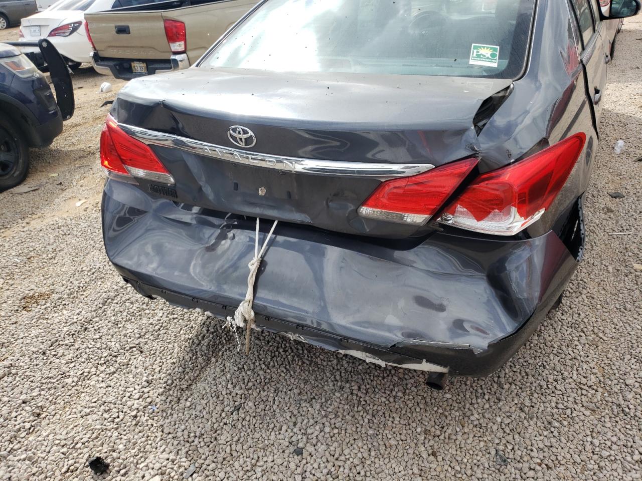 Photo 9 from auction – 2012 TOYOTA AVALON BAS with VIN 4T1BK3DB5CU447125