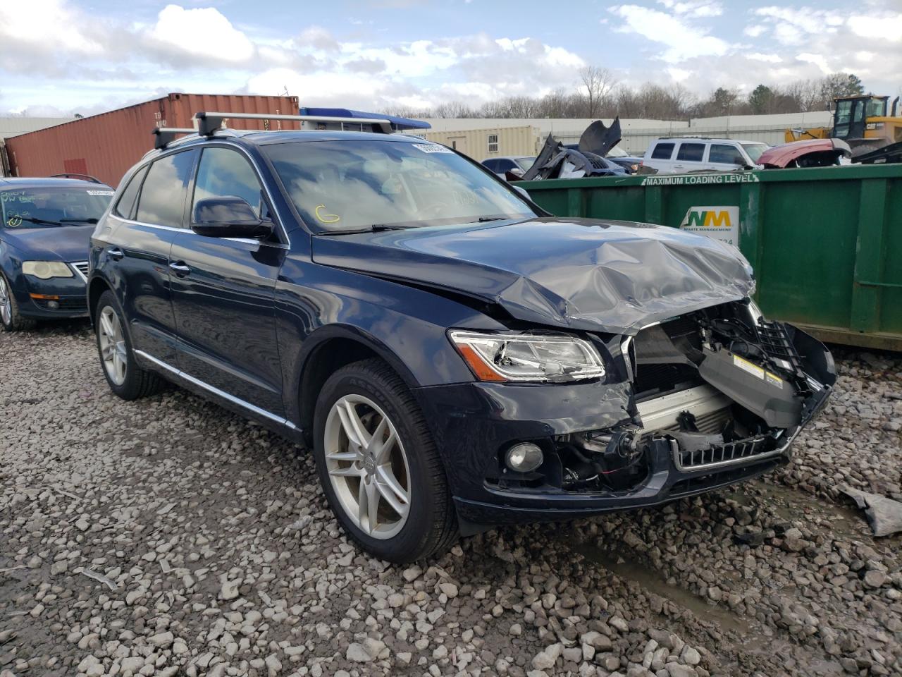 Photo 1 from auction – 2017 AUDI Q5 PREMIUM with VIN WA1L2AFP1HA087554