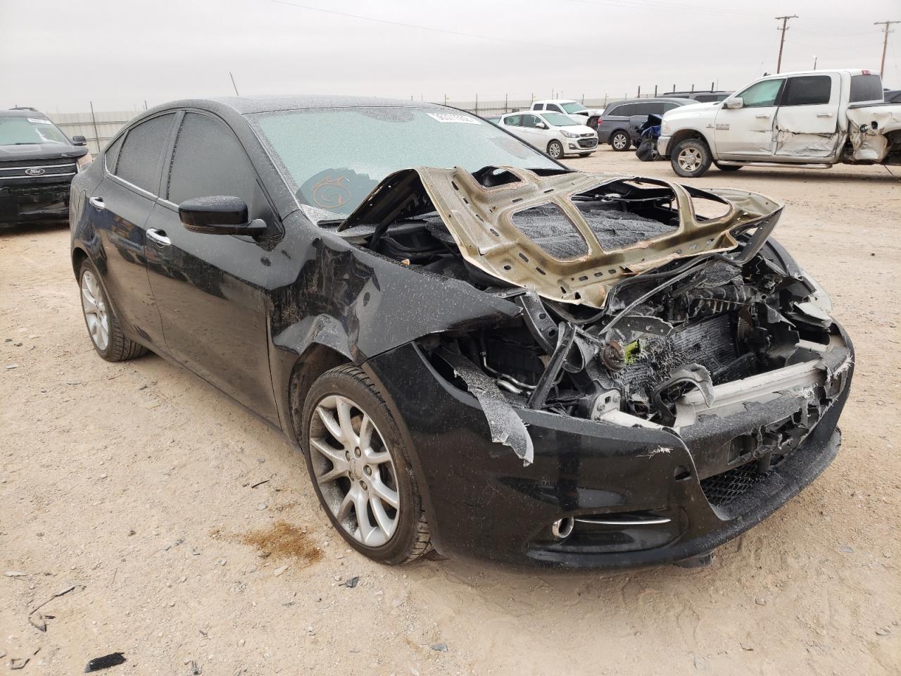 DODGE DART LIMIT 2013 with VIN 1C3CDFCA8DD106563 - Photo from auction