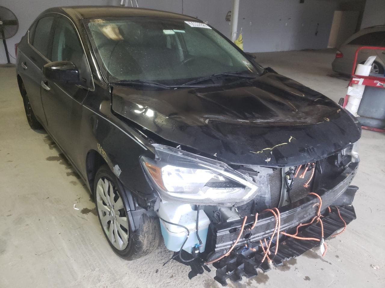 NISSAN SENTRA S 2017 with VIN 3N1AB7AP3HL650784 - Photo from auction