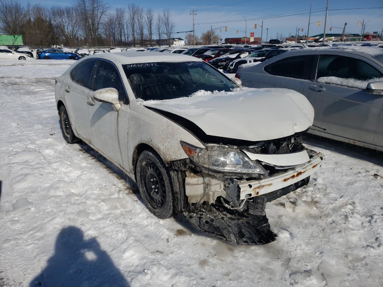 LEXUS ES 350 2013 with VIN JTHBK1GG6D2004476 - Photo from auction