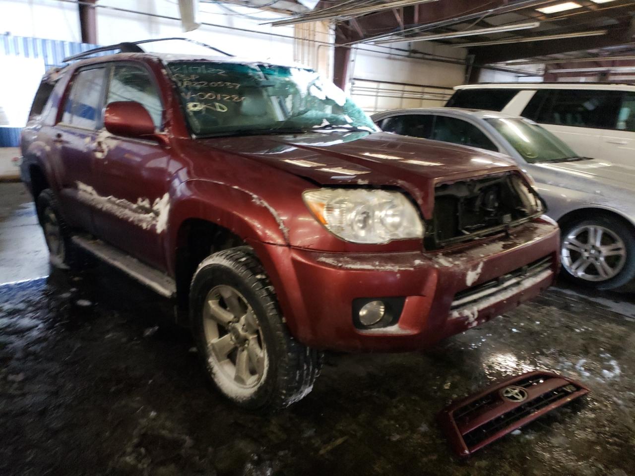 TOYOTA 4RUNNER LI 2008 with VIN JTEBT17R58K001280 - Photo from auction