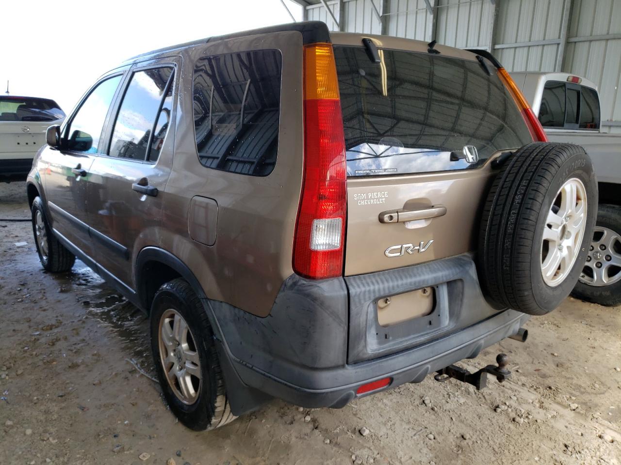 Photo 3 from auction – 2004 HONDA CR-V EX with VIN SHSRD78844U238092
