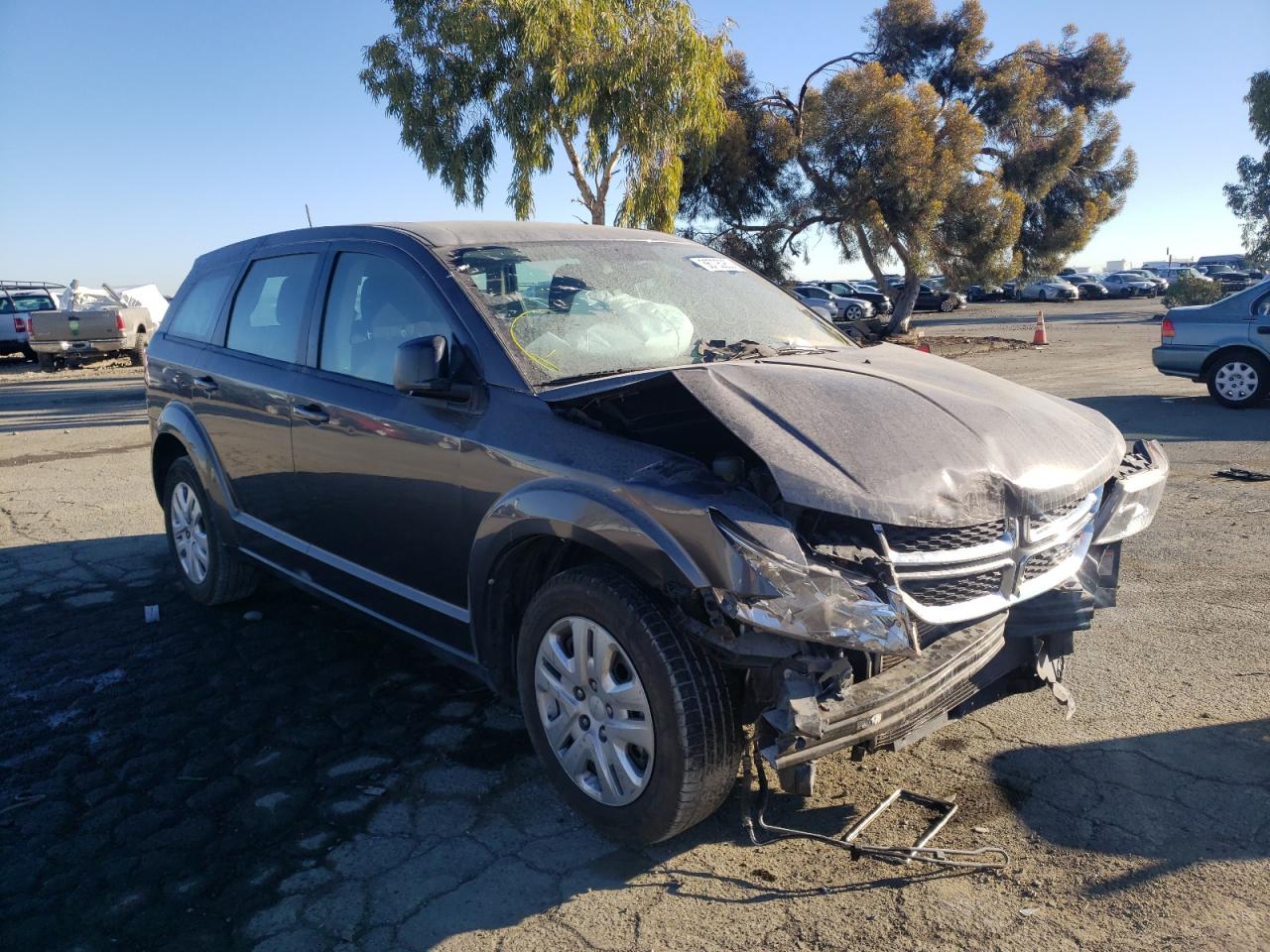 DODGE JOURNEY SE 2014 with VIN 3C4PDCAB3ET201342 - Photo from auction