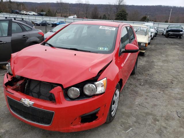 Photo 2 from auction – 2015 CHEVROLET SONIC LS with VIN 1G1JA6SH5F4196356