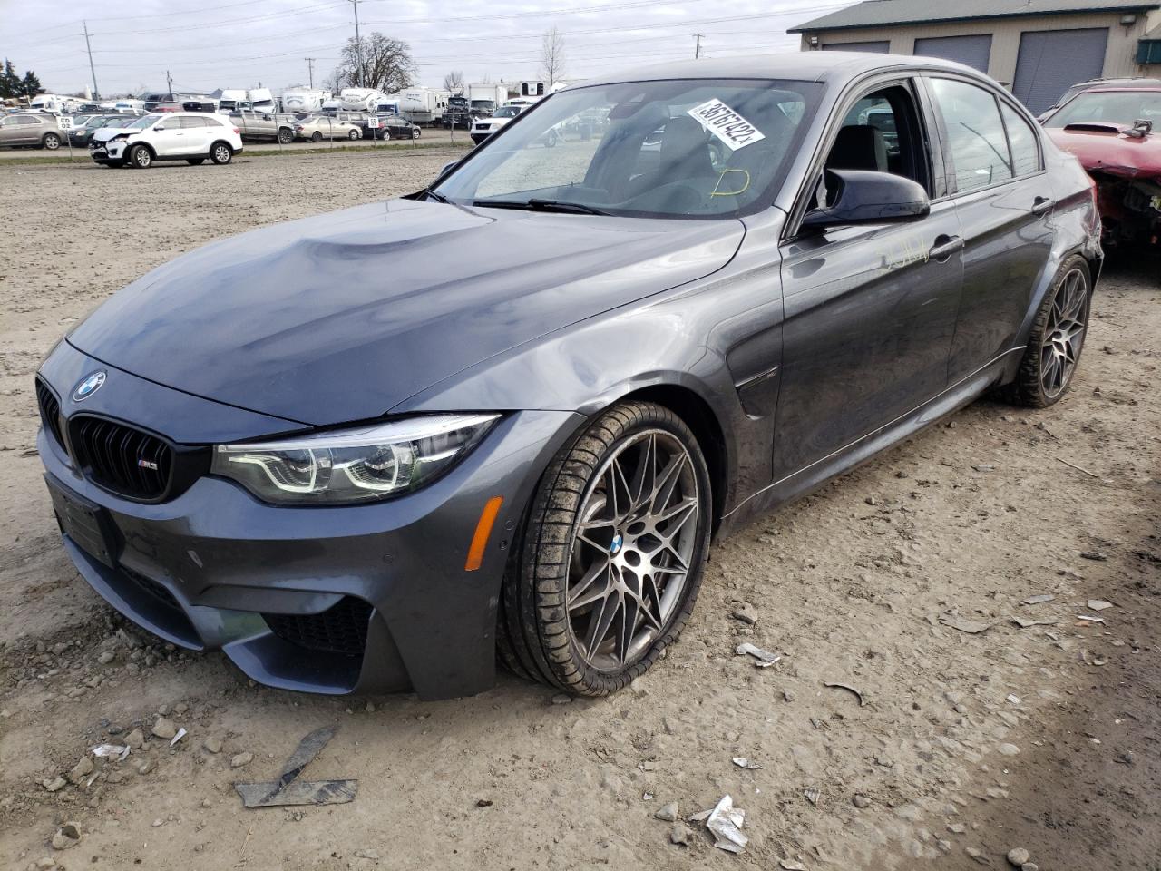 Photo 2 from auction – 2018 BMW M3 with VIN WBS8M9C58J5J79727