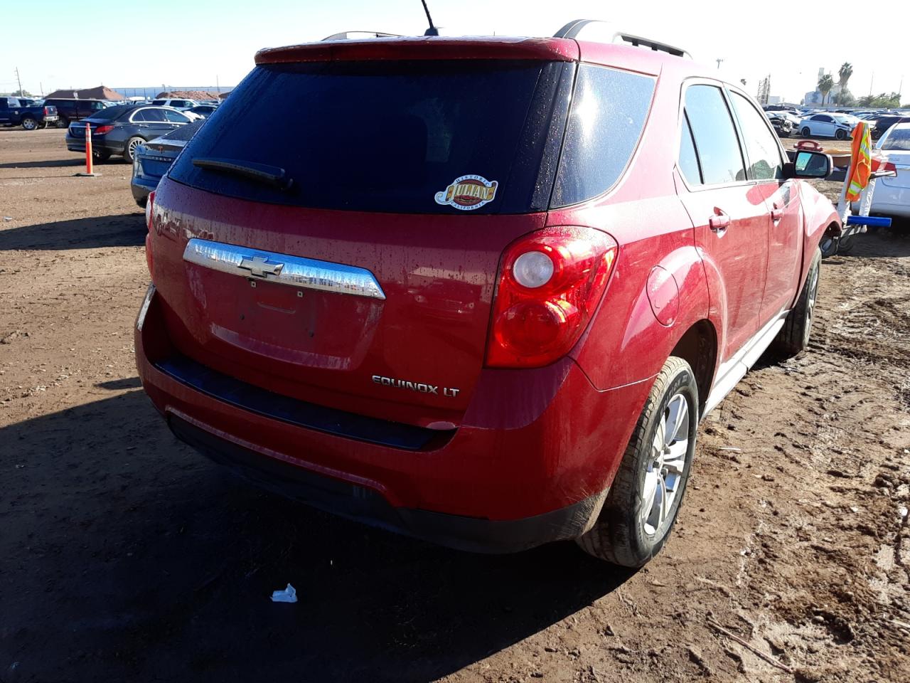 Photo 4 from auction – 2015 CHEVROLET EQUINOX LT with VIN 2GNALCEK4F6377896