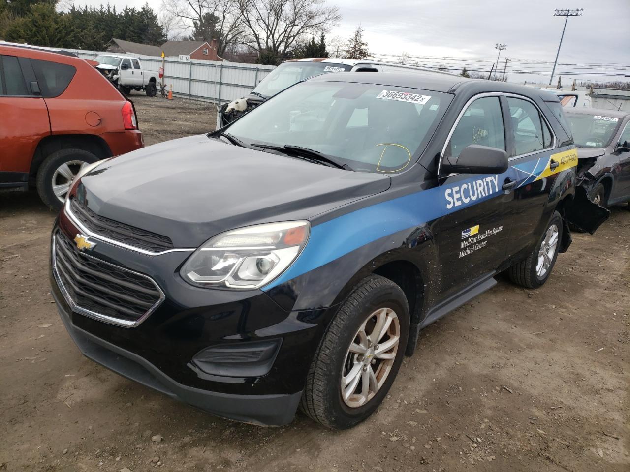 Photo 2 from auction – 2017 CHEVROLET EQUINOX LS with VIN 2GNFLEEK0H6121727