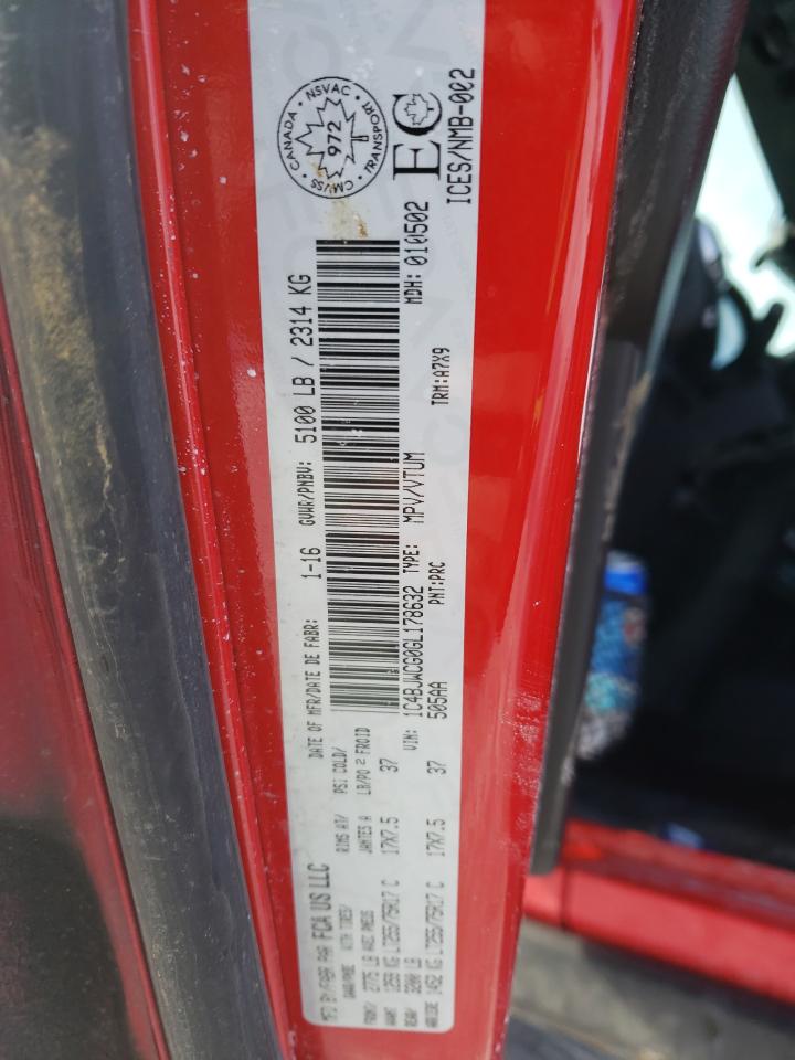 Photo 10 from auction – 2016 JEEP WRANGLER R with VIN 1C4BJWCG0GL178632