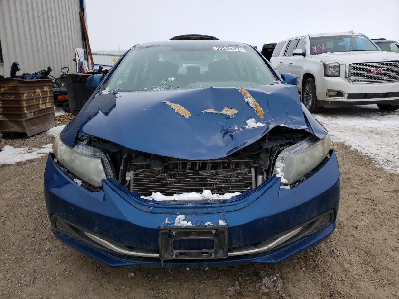 Photo 9 from auction – 2013 HONDA CIVIC LX with VIN 2HGFB2F53DH504130