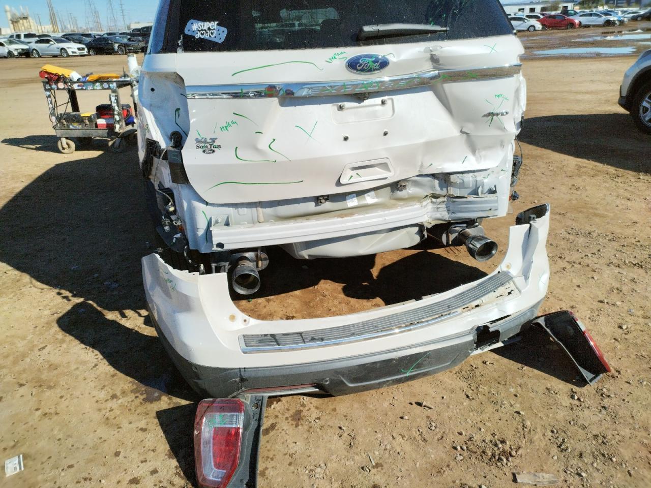 Photo 9 from auction – 2018 FORD EXPLORER X with VIN 1FM5K8D89JGB94823