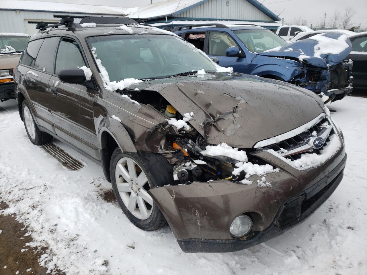 SUBARU OUTBACK 2. 2008 with VIN 4S4BP61C587324379 - Photo from auction
