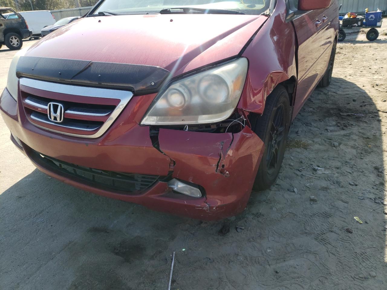 Photo 9 from auction – 2005 HONDA ODYSSEY TO with VIN 5FNRL38855B040903