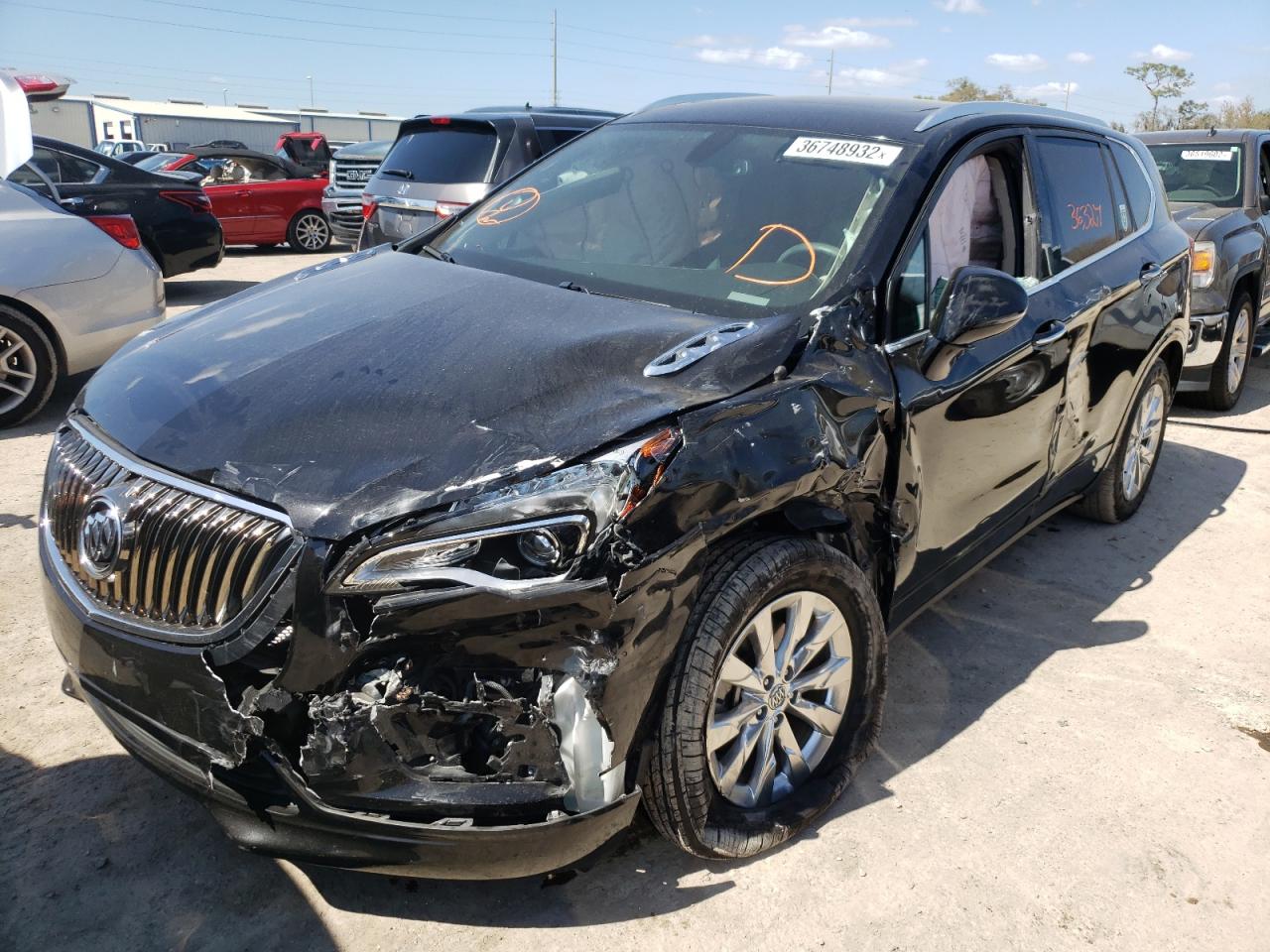 Photo 2 from auction – 2017 BUICK ENVISION E with VIN LRBFXBSA2HD164652