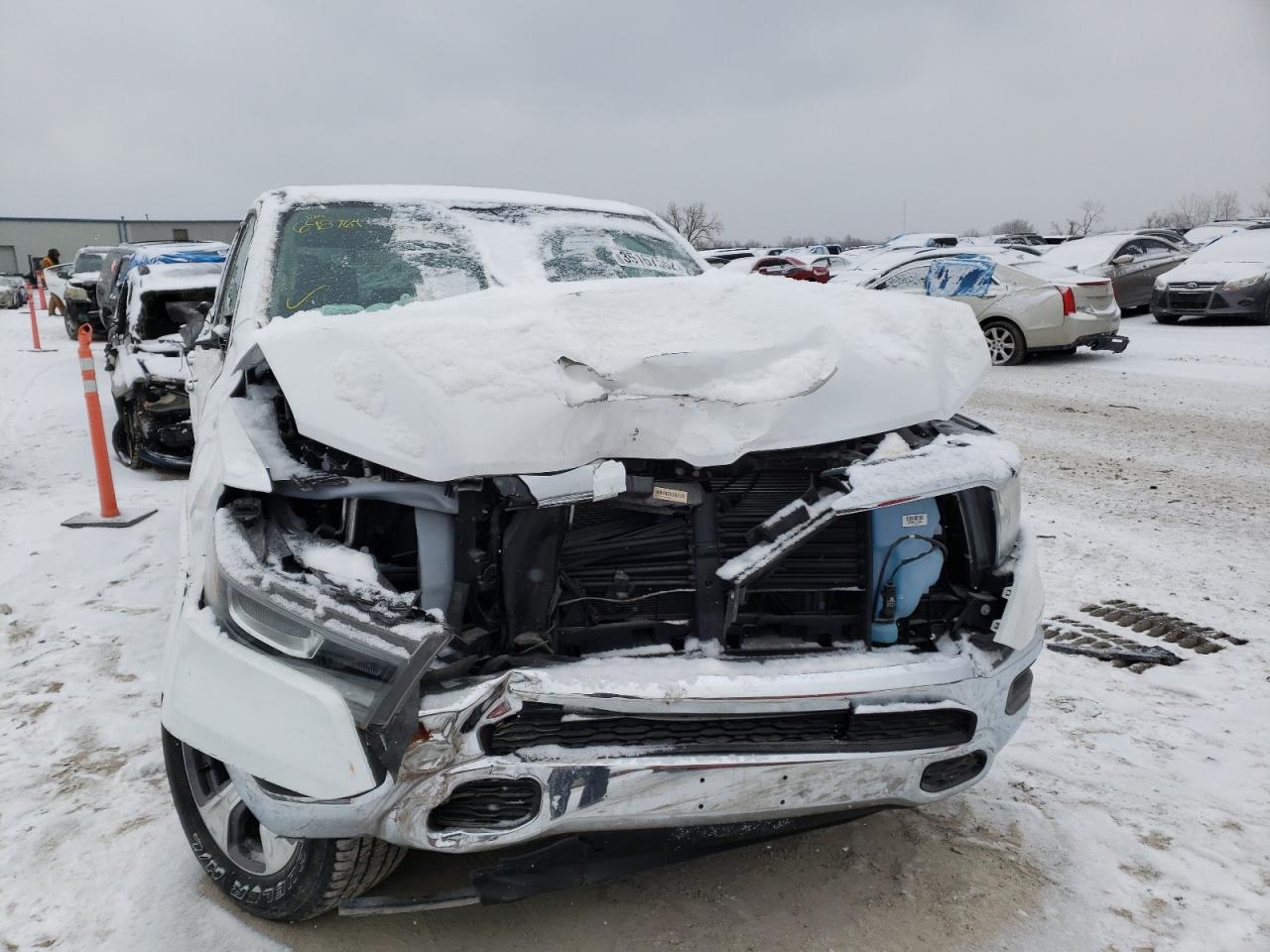Photo 9 from auction – 2021 RAM 1500 LARAM with VIN 1C6SRFJT9MN698764