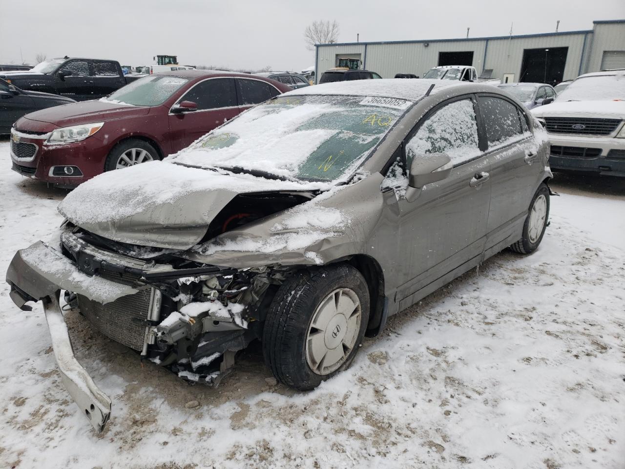 Photo 2 from auction – 2007 HONDA CIVIC HYBR with VIN JHMFA36267S026326