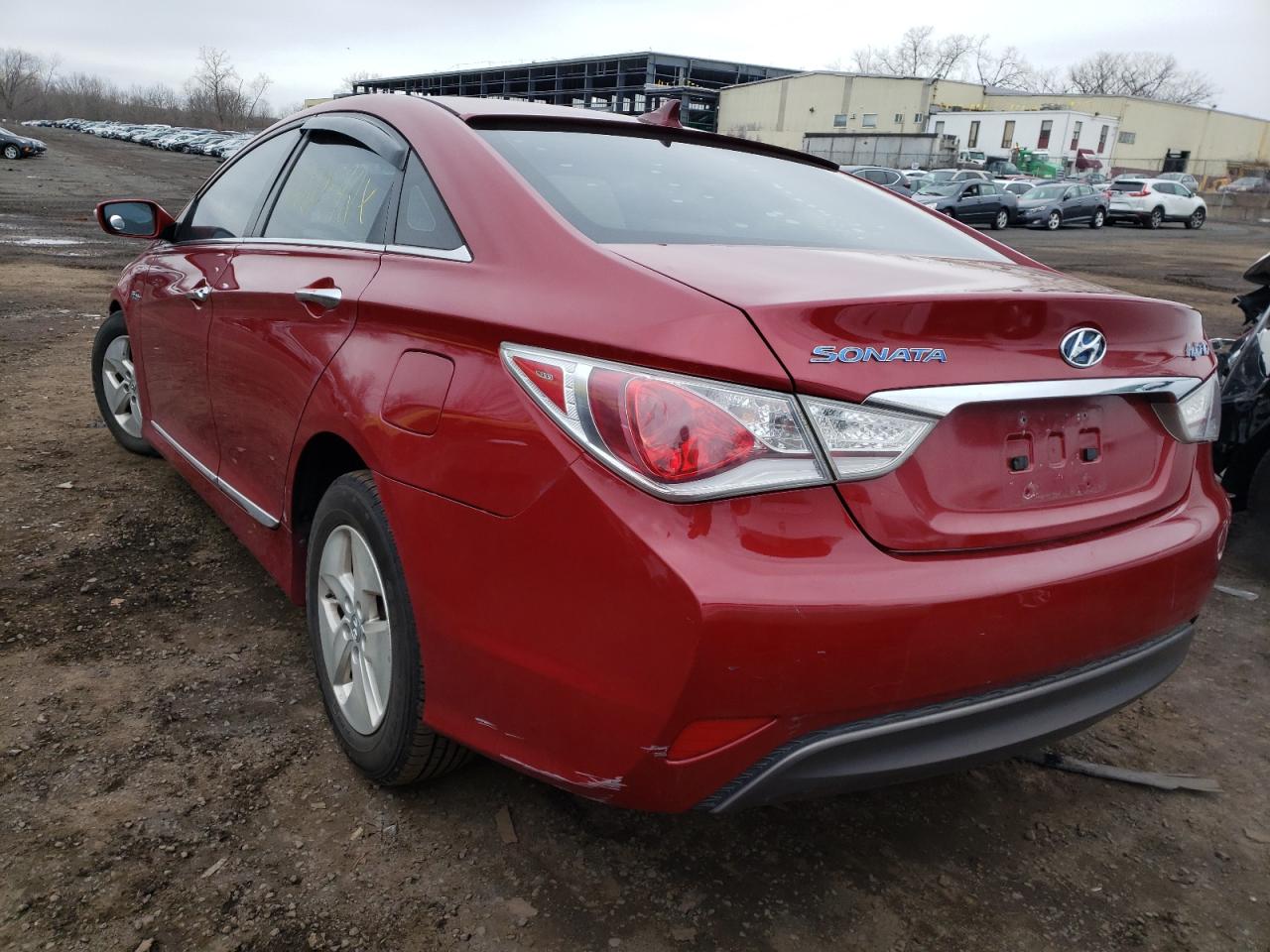 Photo 3 from auction – 2011 HYUNDAI SONATA HYB with VIN KMHEC4A47BA008370