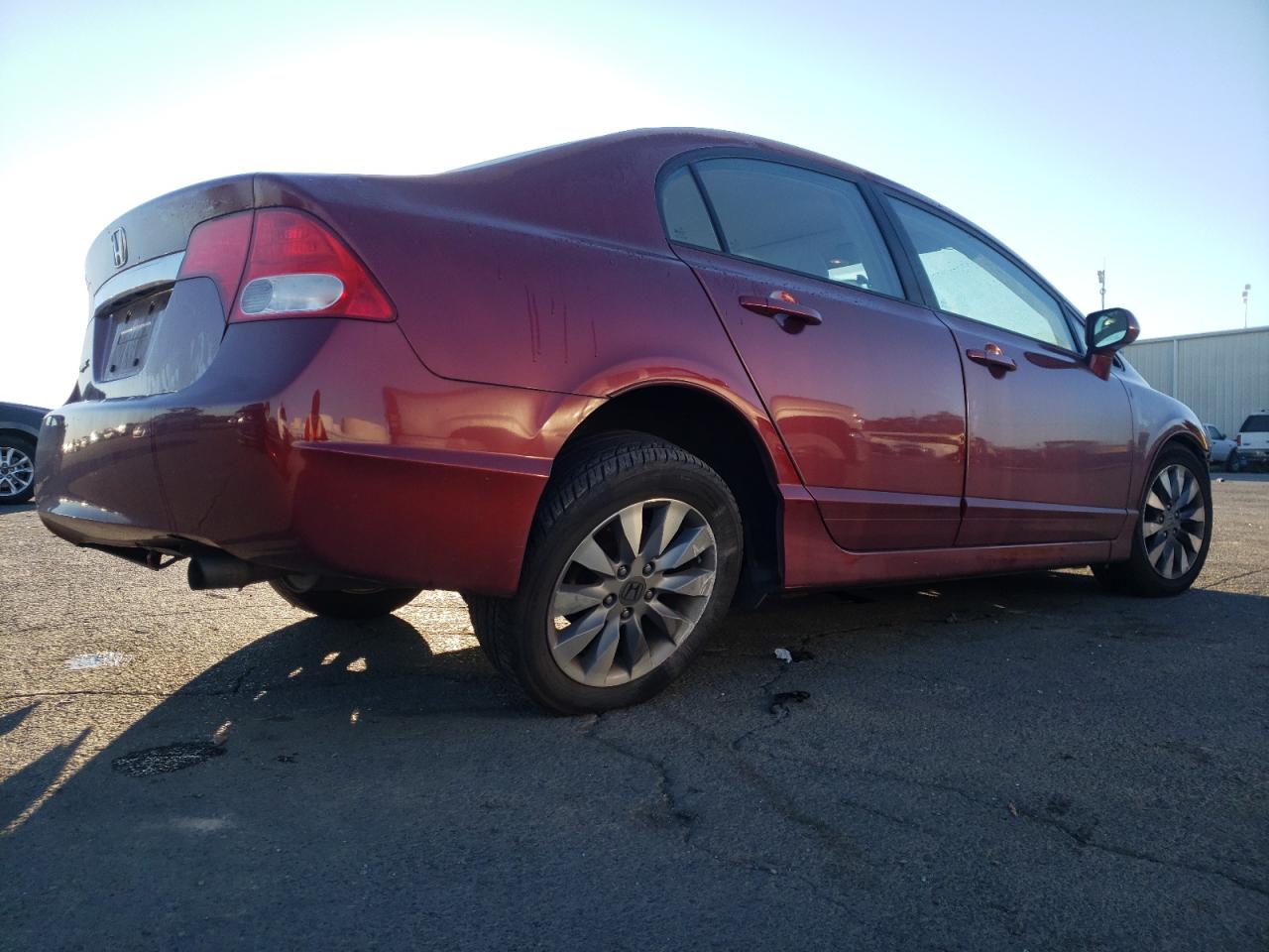 Photo 4 from auction – 2009 HONDA CIVIC EX with VIN 19XFA16889E047193