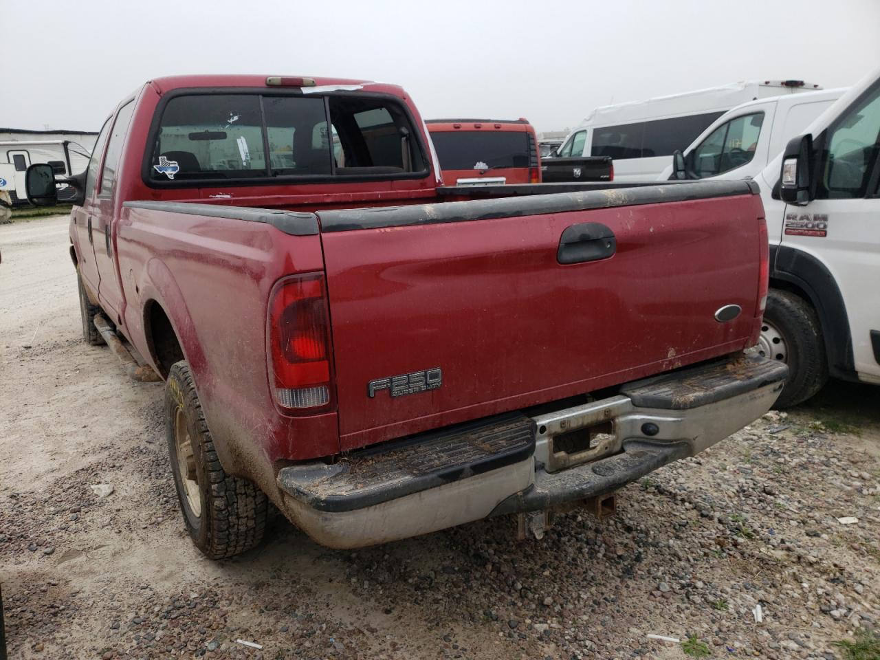 Photo 3 from auction – 2003 FORD F250 SUPER with VIN 1FTNW21FX3EA98142