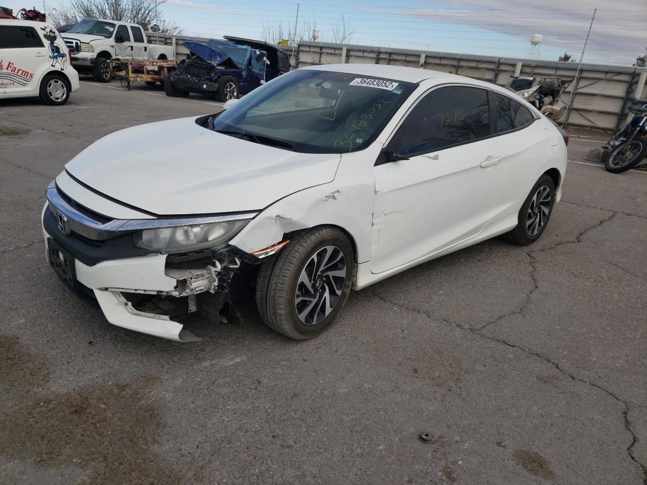 Photo 2 from auction – 2016 HONDA CIVIC LX with VIN 2HGFC4A55GH301504