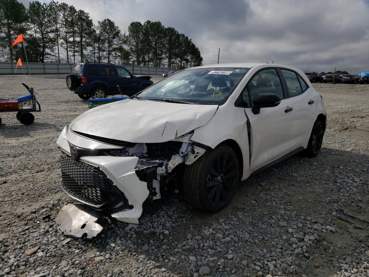 Photo 2 from auction – 2022 TOYOTA COROLLA SE with VIN JTND4MBE0N3158202