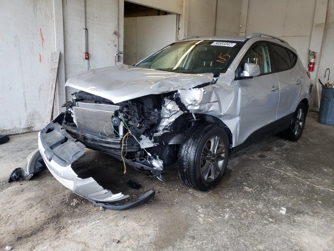 Photo 2 from auction – 2014 HYUNDAI TUCSON GLS with VIN KM8JUCAG4EU915032